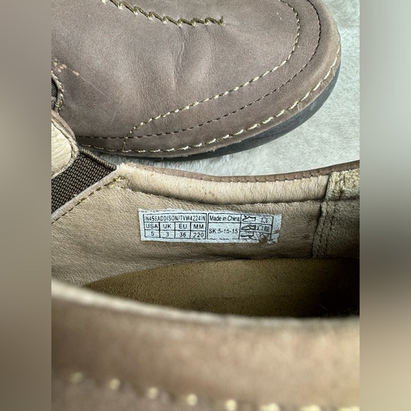 Vionic Women’s Shoes Size 5 Orthaheel ADDISON Loafers Women Brown Leather - Picture 5 of 9